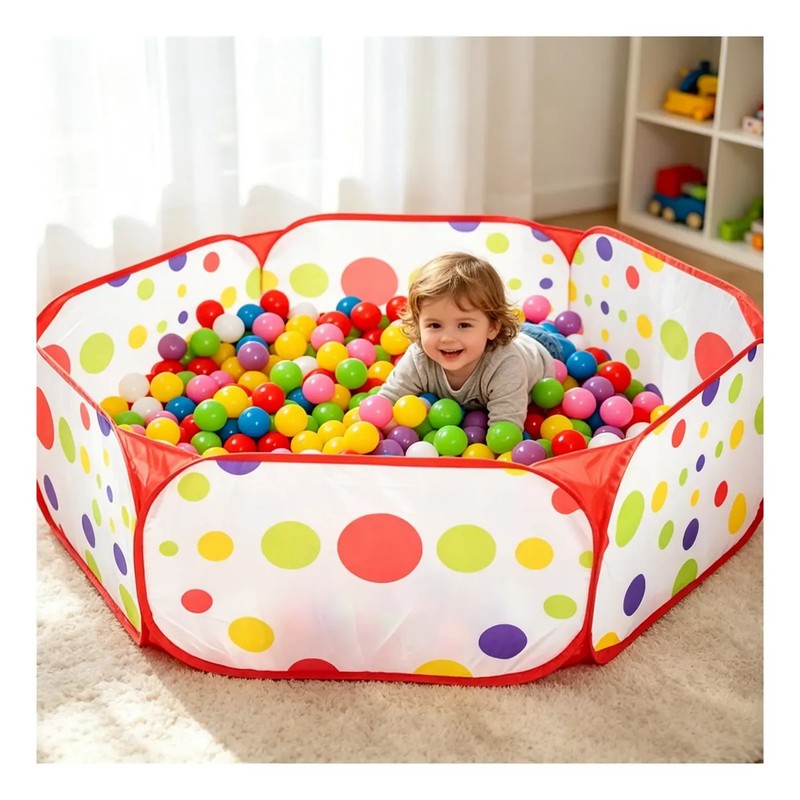Alberca De Pelotas Piscina Pelotas Plegable Juego Didáctico