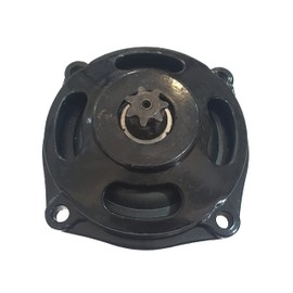 Motorcycle Clutch Case 7 Teeth Clutch Cover Sprockets Motorcycle Accessories for Mini Motorcycle 25h 47cc 49cc Black