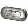 T-H Marine LED Oblong Courtesy Light - 12V Polished 316