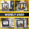 Heavy Duty Garden Tool Carts,600LBS Capacity 2 Tier Yard Tool