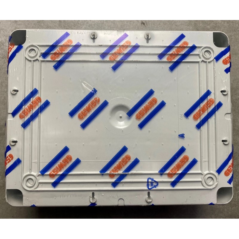 GEWISS GW44208 Junction Box With Plain Screwed LID - IP56