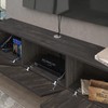 HomeStock Artisanal Abode Floating TV Stand, TV Stand up to