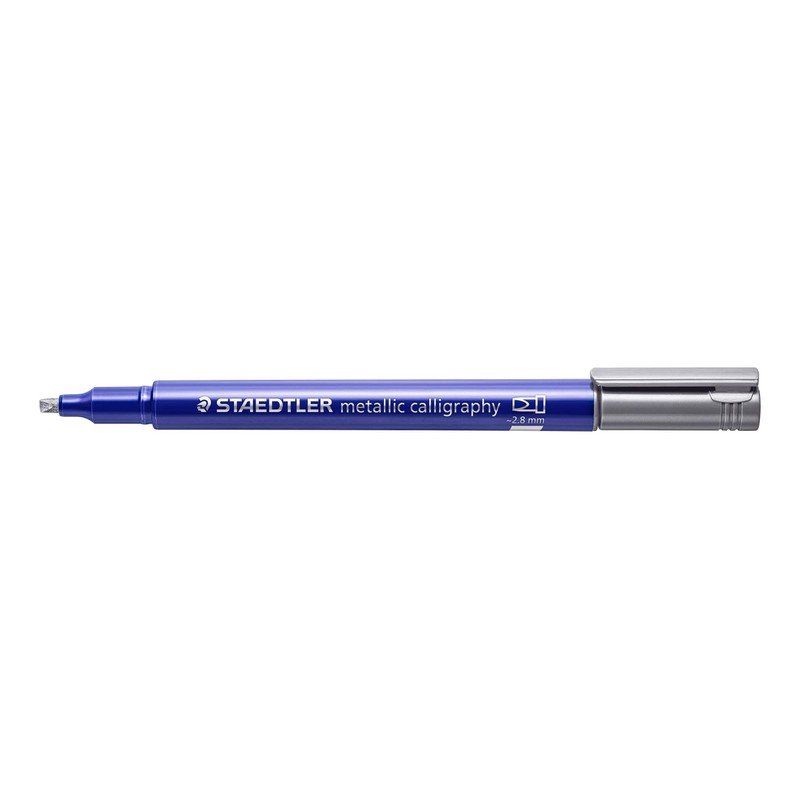 STAEDTLER Metallic Calligraphy Marker with Calligraphy Tip, Line Width 2.8