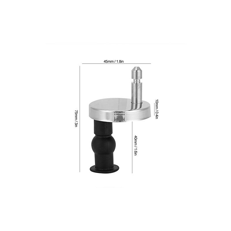 Tornillos para asiento de inodoro Bisagras Perno Tuercas superiores de