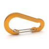 Boundless Voyage Aluminum Locking Carabiner Keychain D-Ring Clip Hook for
