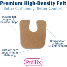 PediFix Felt Callus Protectors, 8-Count