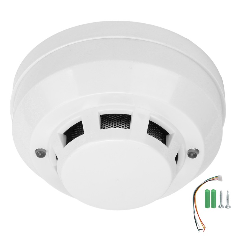 Smoke Alarm High Sensitivity Security Detector Sound Light Warning Device