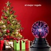 Agatige 3 Inch Magic Plasma Ball Lamp, Touch Sensitive Plasma
