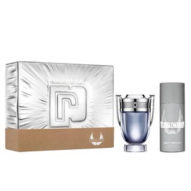 Paco Rabanne INVICTUS 2 PIECE GIFT SET - 3.4 OZ EAU DE TOILETTE
