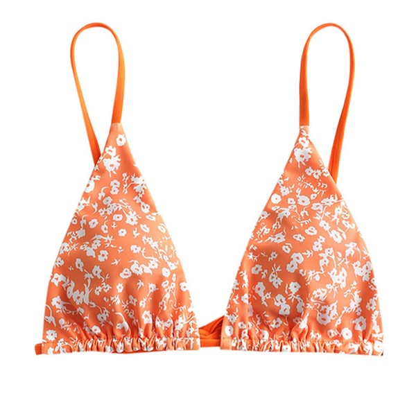 ZAFUL - Bikini triangular para mujer, traje de baño de