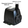 AQUARIUM PLÜDERHAUSEN Submersible Pump, Delivery Pump, 1400L/h, H-max: 2.0 m,