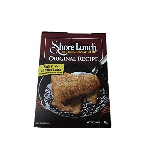 Shore Lunch Fish Breading/Batter Mix Original Recipe 2-9oz boxes