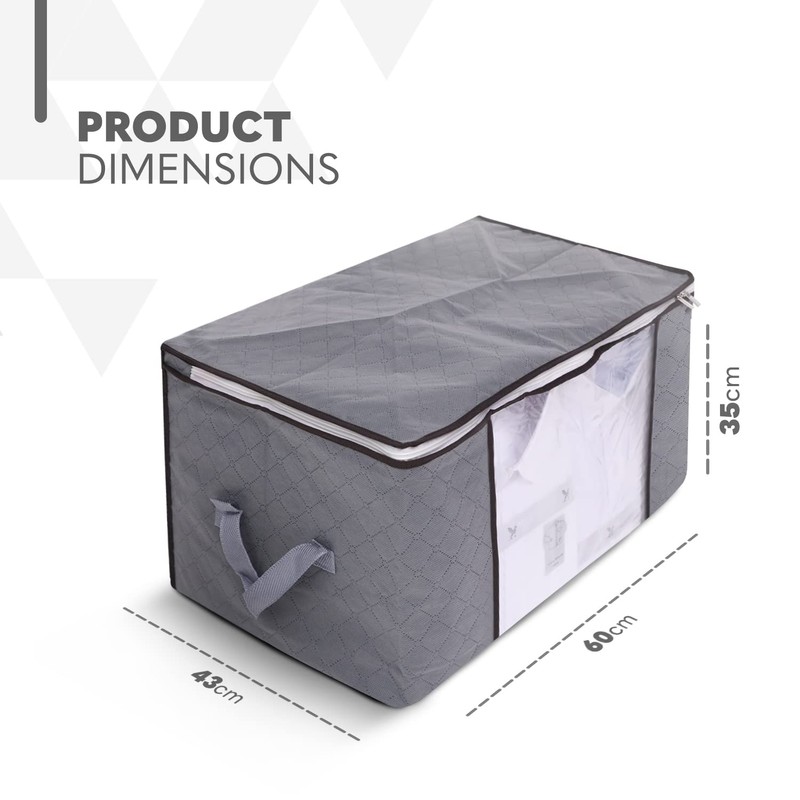 delka Storage Bags Organiser for Large Capacity Clothes Storage, Space