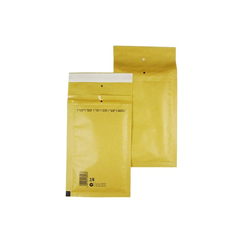 50 Brown Bubble Envelopes 140 x 225 mm