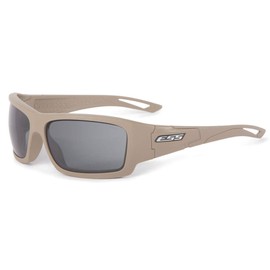 ESS Sunglasses Credence Terrain Tan Smoke Gray Polycarbonate Lens