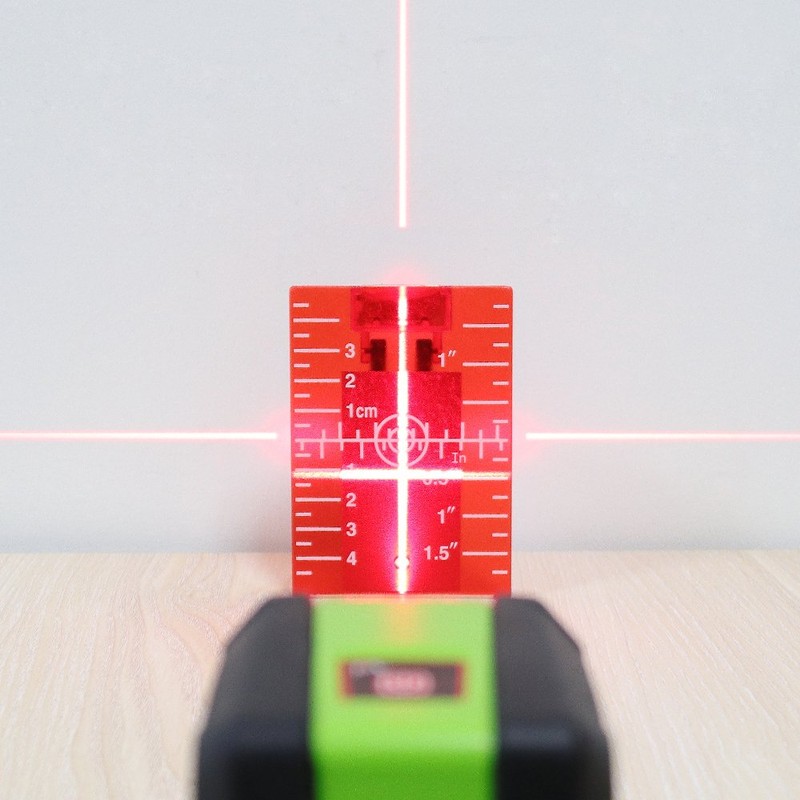 Huepar Red Laser for Brightness, Simple Light Receiver Plate, Target