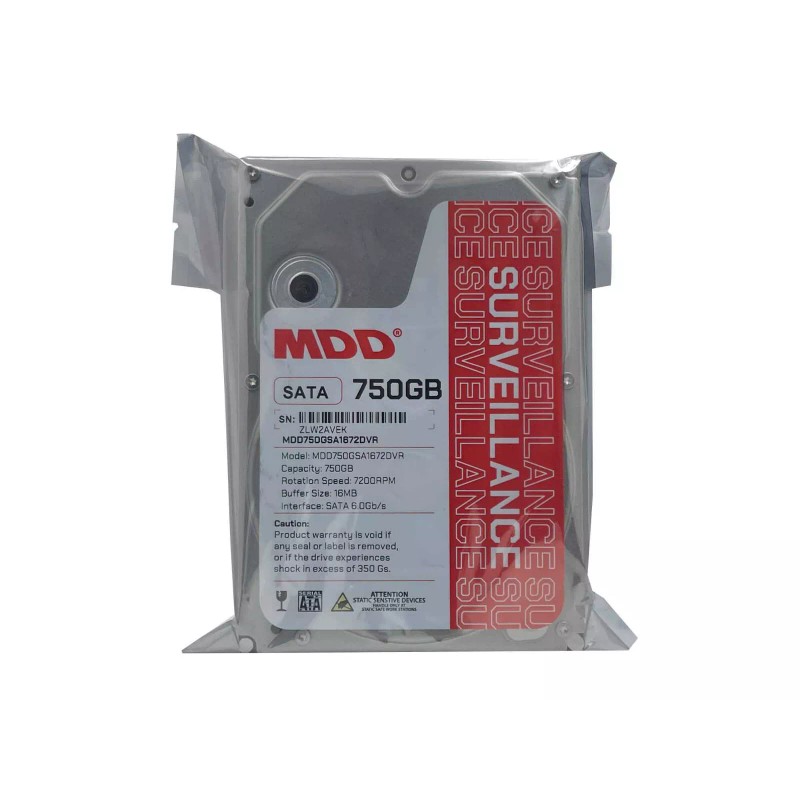 MaxDigitalData MDD 750GB 7200RPM 256MB SATA 6.0Gb/s 3.5" Surveillance HDD-