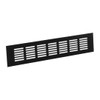 60x300mm Air Vent Cover - Aluminium Ventilation Grille - Black
