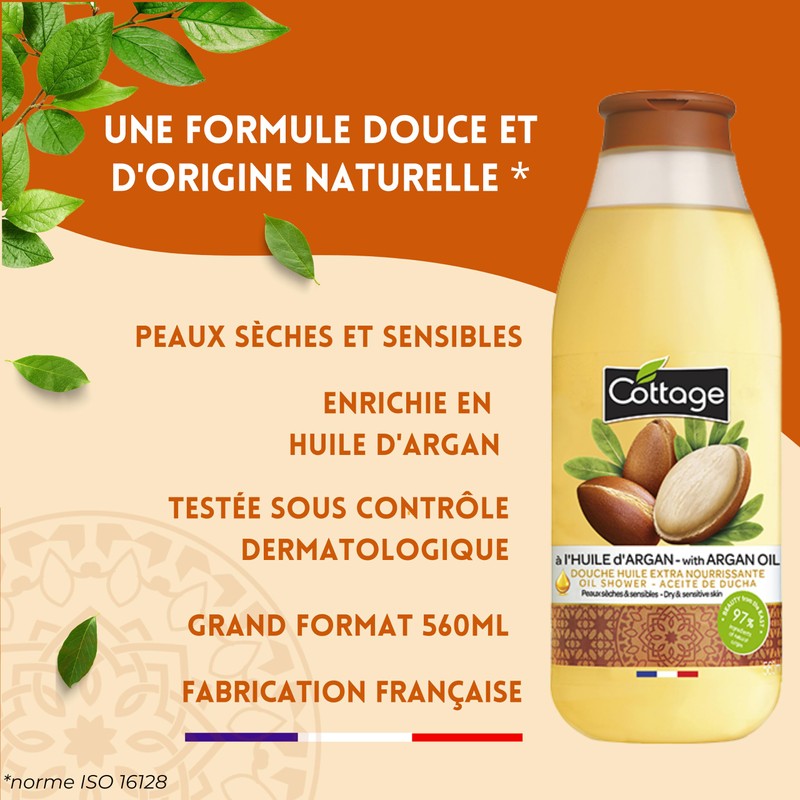 Gel De Ducha Aceite De Argan 560 Ml.