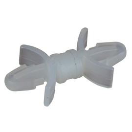 PCB Support Dual Lock 6.4mm 50pcs 4.4mm Height 6.4mm PCB Support Material Nylon 6.6 (Polyamide 6.6) PCB Support Type:Double Sided