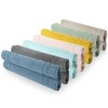 Rinsl Bath Mat Set, 2 Pieces, 100% Cotton Terry Towelling