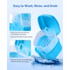 JMU Denture Case Denture Cup with Lid Orthodontic Retainer Case