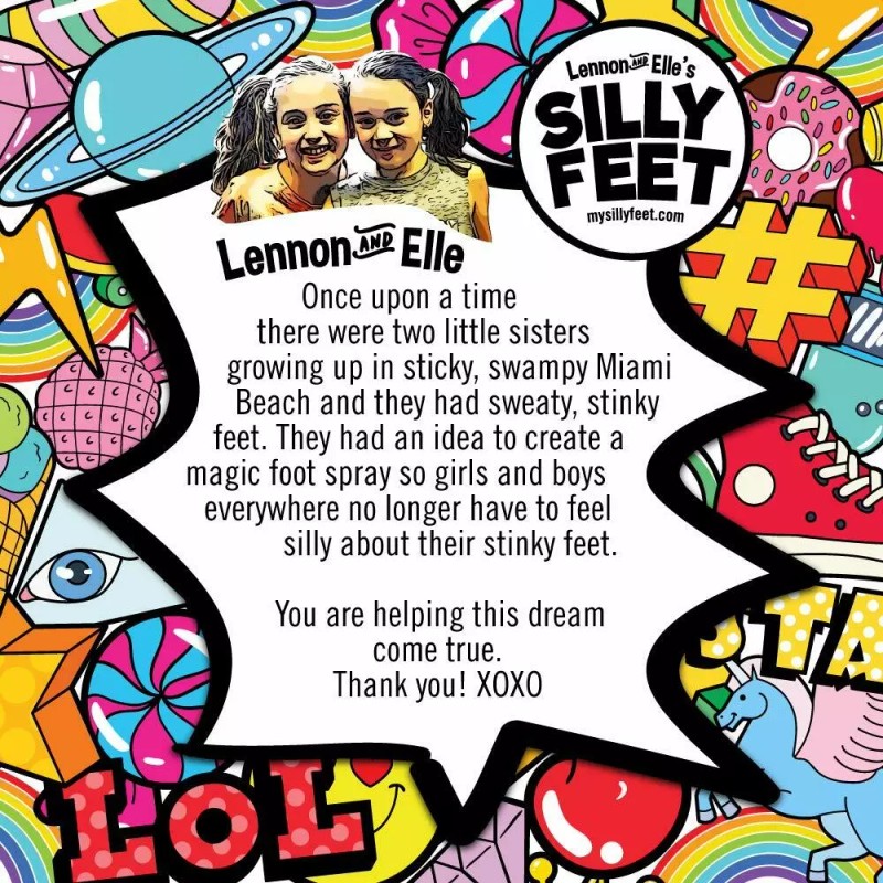 Silly Feet Shoe Deodorizer Foot Spray | Grape Shoe Spray