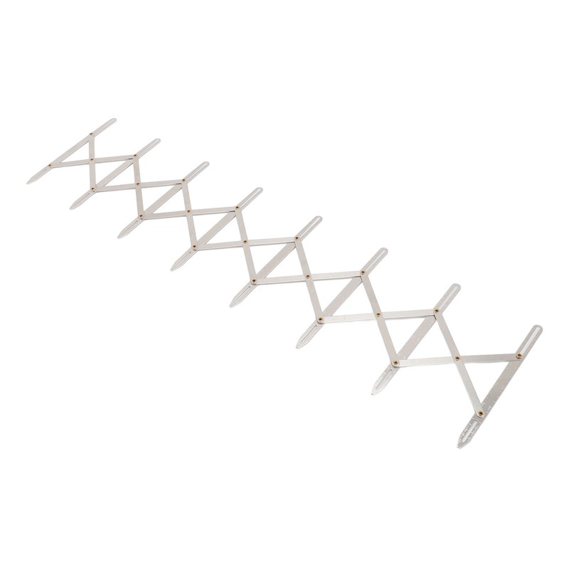 Expanding Sewing Gauge Aluminum 8 Heads Button Guide Equal Space