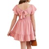 DOKOTOO KIDS Girls Special Occasion Dresses Summer Back Bow Tie