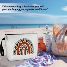 Teacher Bags, Teacher Gifts Teacher Survival Kit, Teacher Appreciation Gifts Teacher Gifts For Women, Cosmetic Bag Zipper Travel Organizer Toiletry Pouch -034