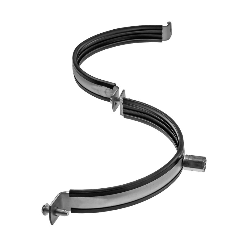 Vent Systems 8" inch Pipe Clamp with Rubber Gasket -