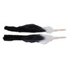1 Pair Long Dance Fan Soft Beautiful Classical Dancing Fan