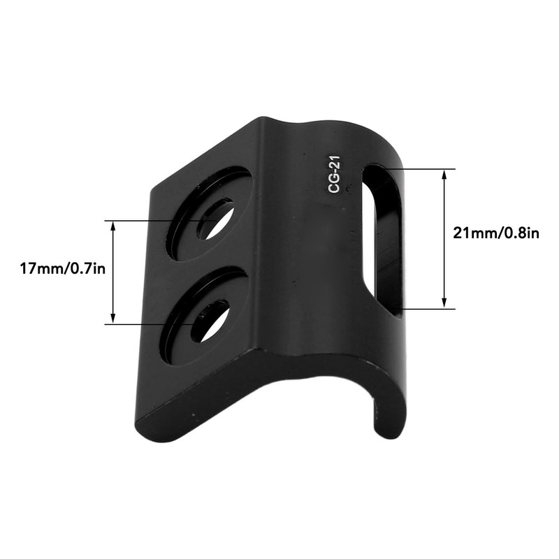 Bike Front Derailleur Hanger Aluminum Alloy Derailleur Mount Adapter Sturdy