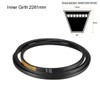 sourcing map A89 Drive V-Belts 89" Inner Length 13mm Width