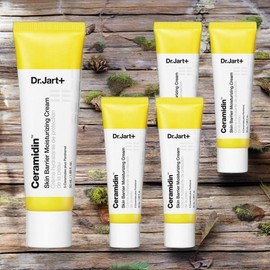 Dr. Jart Skin Tone Up Skin Texture Refreshing Ceramidin Skin Barrier Moisturizing Cream 5pcs 50g 50ml / 닥터자르트 피부톤업 피부결 피부산뜻함 세라마이딘 스킨 베리어 모이스처라이징 크림 5개 50g 50ml
