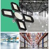 LED Garage Lights Foldable 4 Leaves 100W High Brightness Energy