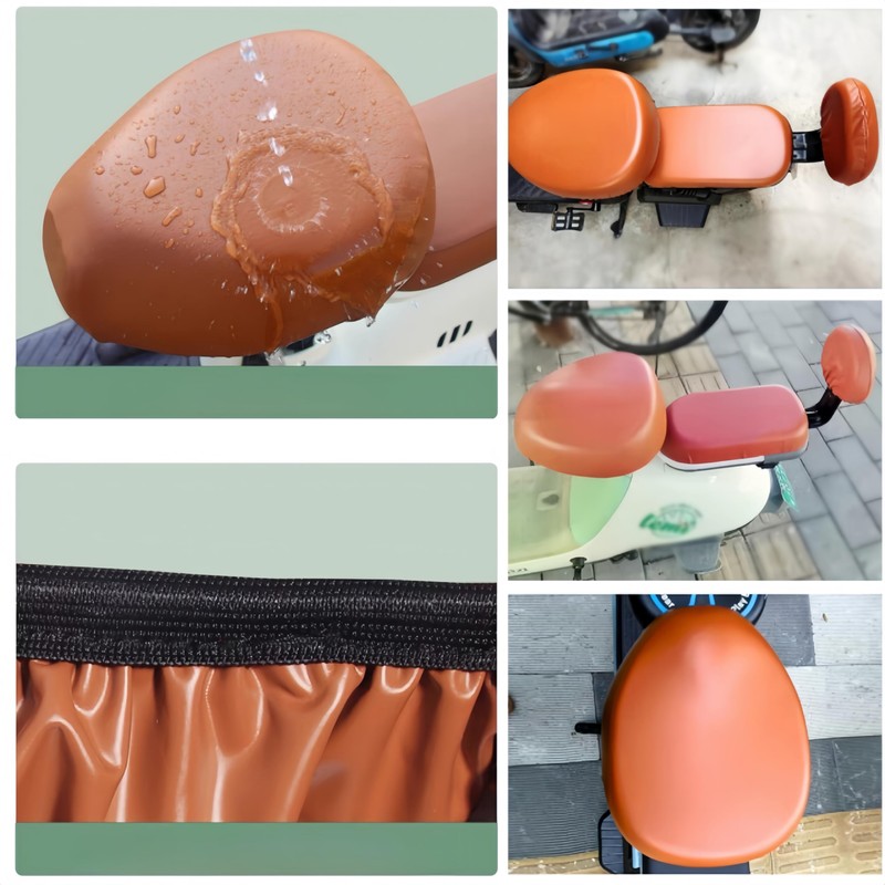 Ai-OUMLEEF 1-Piece Bicycle Saddle Cover, Saddle Cover, Electric Bicycle, Cover,