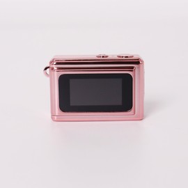 Mini-Kamera, 16 GB, Foto/Video/Flash, Ladefunktion Typ C und Übertragung PC/Mobile (Roségold)