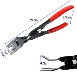 Kiligen Car Fastener Remover Lliers Clip Pliers Screwdriver Pliers 3 Pcs Set Liner Stripping Panel Clip Clamp Tool Set