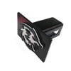 Wolf Head Metal Trailer Hitch Cover for 2'' Towing Rear