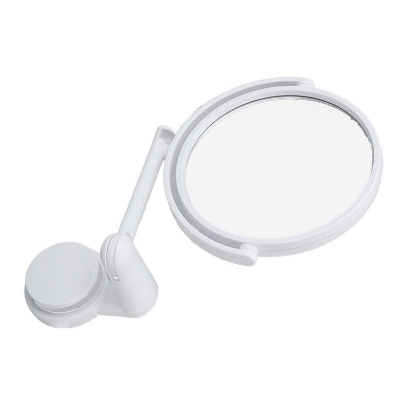 Wall Mount Makeup Mirror 360 Degree Rotation Clear Undistorted Single