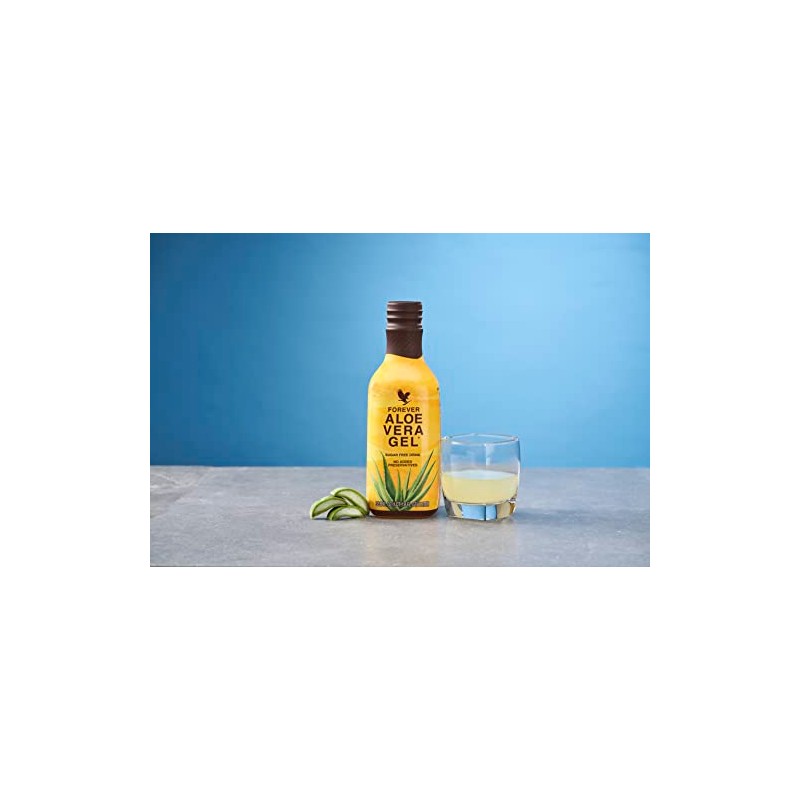 Aloe Vera Juice (Pack of 1). Plain-flavored Digestive Aid Made