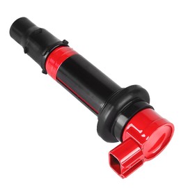 ITOM Ignition Coil Pack F6T558 Compatible with Yamaha 2003-2009 YZF-R1 2003-2007 YZF-R6 2006-2009 YZF-R6S 2006-2014 FZ1 2009-2016 Vmax 1700 2015 FZS1 Coil Packs, Replace 5PW-82310-00 Red Set of 4