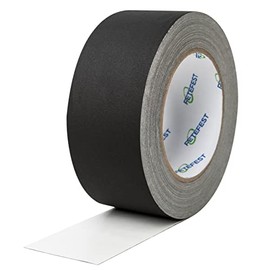 Gaffers Tape Black Heavy Duty, 2" by 30 Yards, Professional Grade Gaffer Tape, Non-Reflective, No Residue, Hand Tear, Self-Adhesive by Fetefest, Multiple Purposes (Black, 2 inches x 30 Yards)