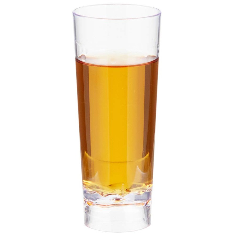 Fineline Settings Clear Plastic Cordial Shot Glasses-2 oz | Tiny
