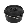 Petromax Cast Iron Dutch Oven for Cooking or Baking Outdoors
