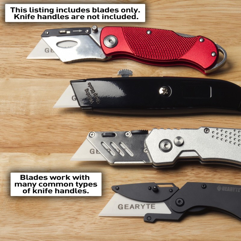 Gearyte Ceramic Utility Blade Replacements for Box Cutters and Utility