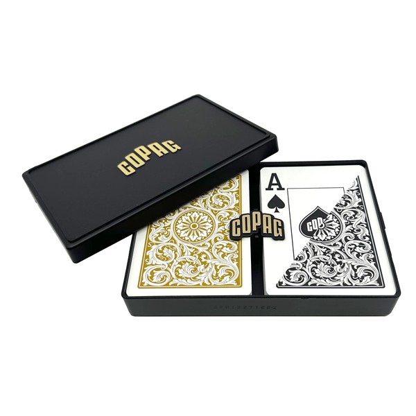 Copag 1546 Design 100% Plastic Playing Cards, Poker Size (Standard)