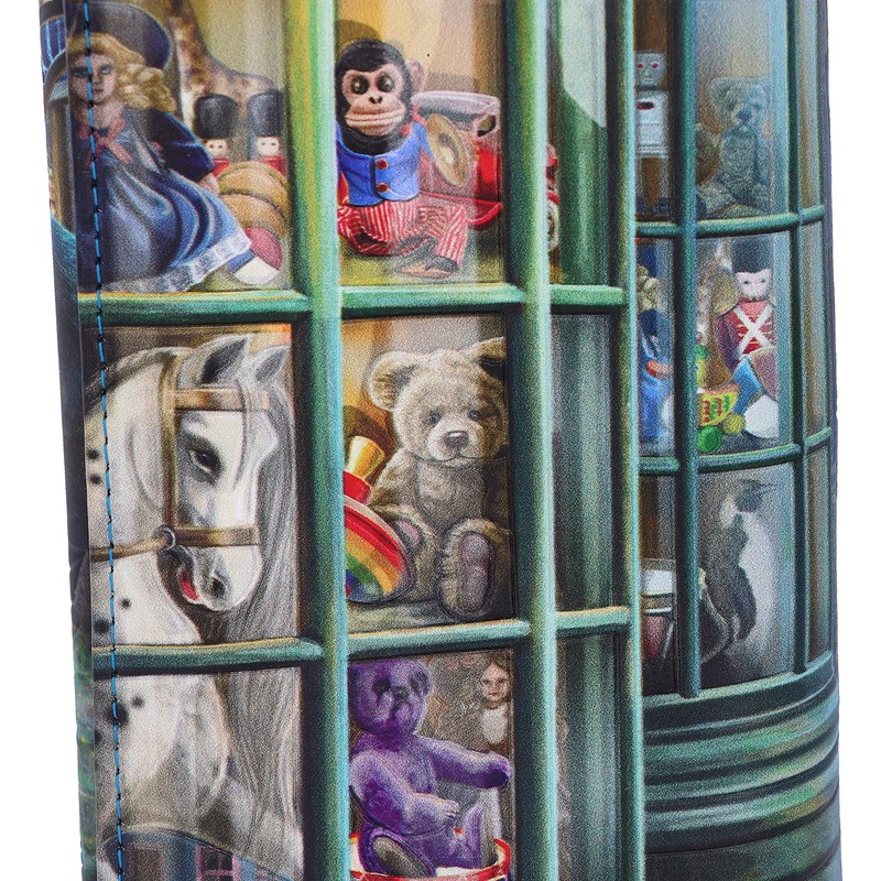 Nemesis Now Rusty Cauldron Embossed Purse (LP) 18.5cm, Polyurethane, Blue