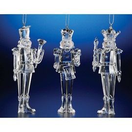 Icy Craft Nutcracker Ornaments